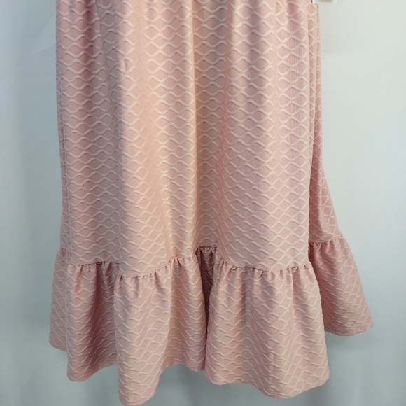 52seven Women's Cap Sleeve Babydoll Rose Dress Size S NWT - Picture 5 of 10